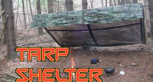 DIY-Heat-Reflective-Survival-Tarp-Shelter