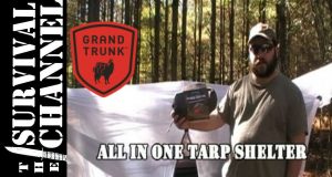 How-to-set-up-the-Grand-Trunk-tarp-shelter-The-Survival-Channel-Outdoor-Gear-Reviews